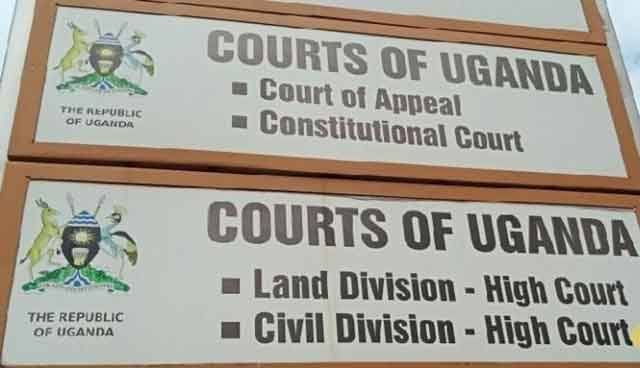 Uganda Court of Appeal signage
