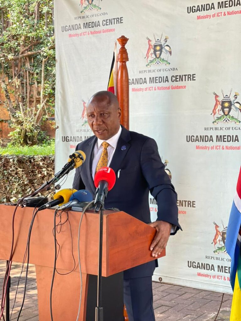 ICT Minister Godfrey Kabbyanga