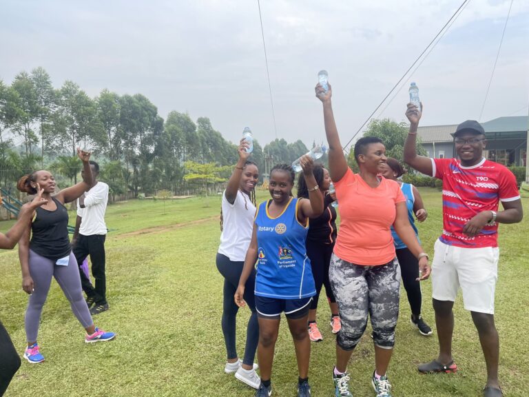 KTA Advocates Team Members at a Fitness Retreat to start off 2023.