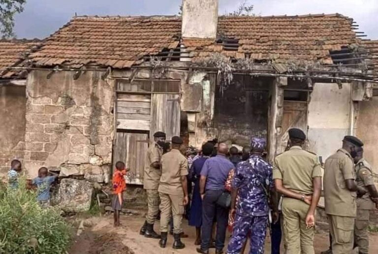 A Police housing unit in Uganda