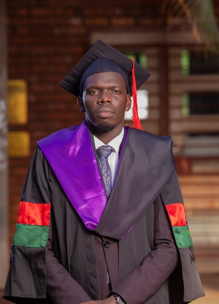 Makerere University's Best Law Student Courage Ssewanyana