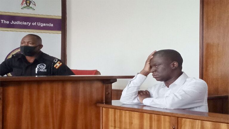 MP Muhammad Ssegirinya in Court.