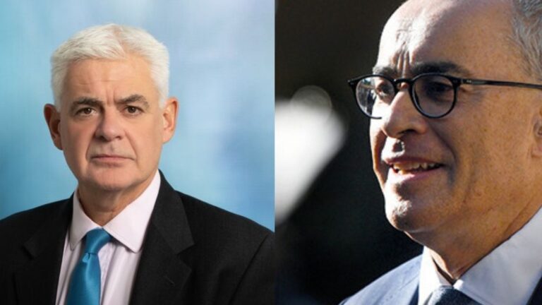 Adam Lewis KC ( For the Premier League) and Lord David Pannick KC ( For Manchester City) - Both from the Same Law Firm, Blackstone Chambers/ Courtesy Photos/ The Legal Reports Montage