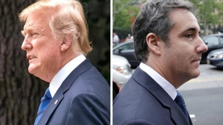 President Donald Trump - Ex-Lawyer Micheal Cohen Montage/ Courtesy Photo