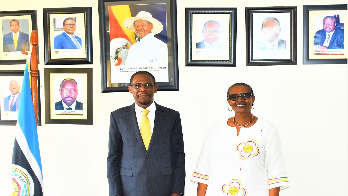 Attorney General Kiryowa Kiwanuka and Winnie Byanyima Met over Anti-Homosexuality Act