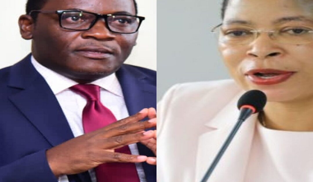 Mathias Mpuuga (L) & Anita Among (R)/Courtesy Photo