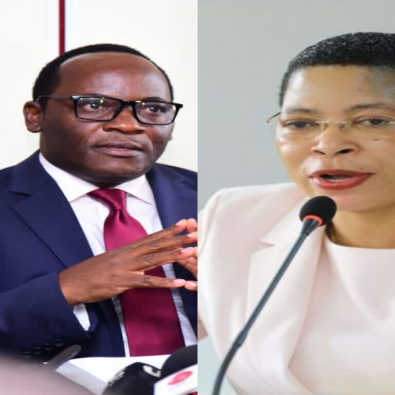 Mathias Mpuuga (L) & Anita Among (R)/Courtesy Photo