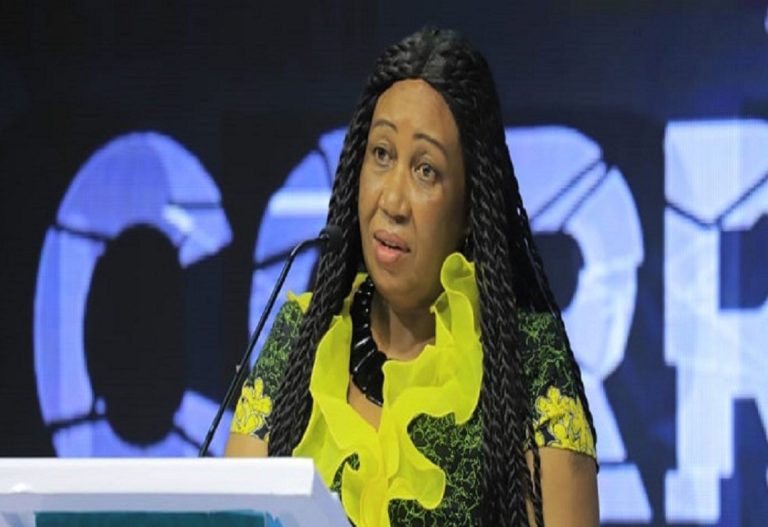 Mariam Fauzat Mutonyi Wangadya, the chairperson of the Uganda Human Rights Commission