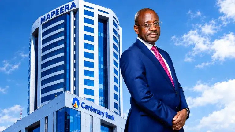Centenary Bank CEO montage